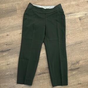Investment Petites Hunter Green Trouser Pants